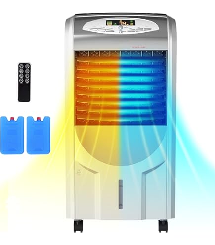 LIFEPLUS Portable Evaporative Air Cooler 1800 CFM With Remote Control