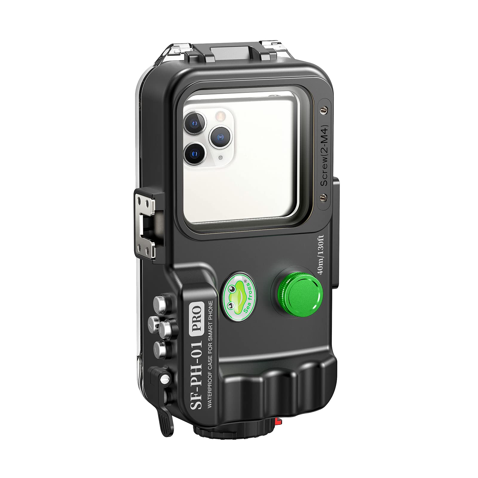 Starbea Waterproof Phone Case for Underwater Photography - 130 ft/40 m Professional Diving Case - Universal Type