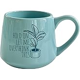 Moonlight Makers Let Me Overthink This Ceramic 16oz Coffee Mug, Coffee Lovers Gift Ideas, Funny Novelty Coffee Cups, Cute Pastel Mugs for Women, Tea Mug