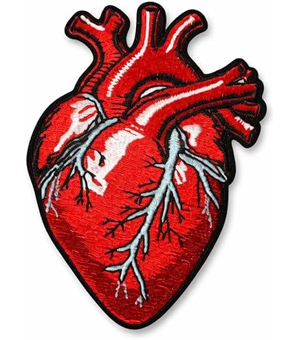 Heart embroideryパッドinアメスリタン Amazon.com: MISDONR 3pcs Purple Heart Embroidered Iron on Patches