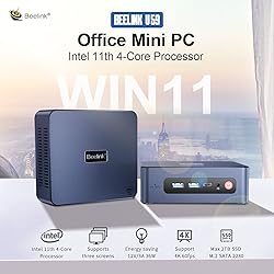 Beelink U59 Mini PC 11th Gen 4-Cores N5105, Office