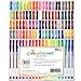US Art Supply Jewelescent 100 Unique Color Gel Pen Set - Professional Artist Quality Gel Ink Pens in Vibrant Colors - Standard, Glitter, Metallic, Neon, and Pastel - 100% Satisfaction Guarantee