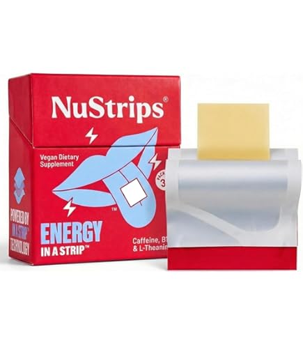 Amazon.com: ZENERGY Energy Oral Strips - Mint Flavor | 40mg