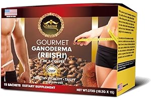 Eternal Spirit Beauty Asian Latte Coffee Singles - Indulge in Instant Luxury with Individual Packets for Quick and Velvety Bliss (15 Sachets - 0.64 Oz Each)