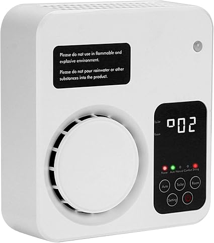 Ycd Ozongenerator Ionisator Luftreiniger Fur Zuhause Schlafzimmer Wc Buro Weiss Amazon De Baumarkt