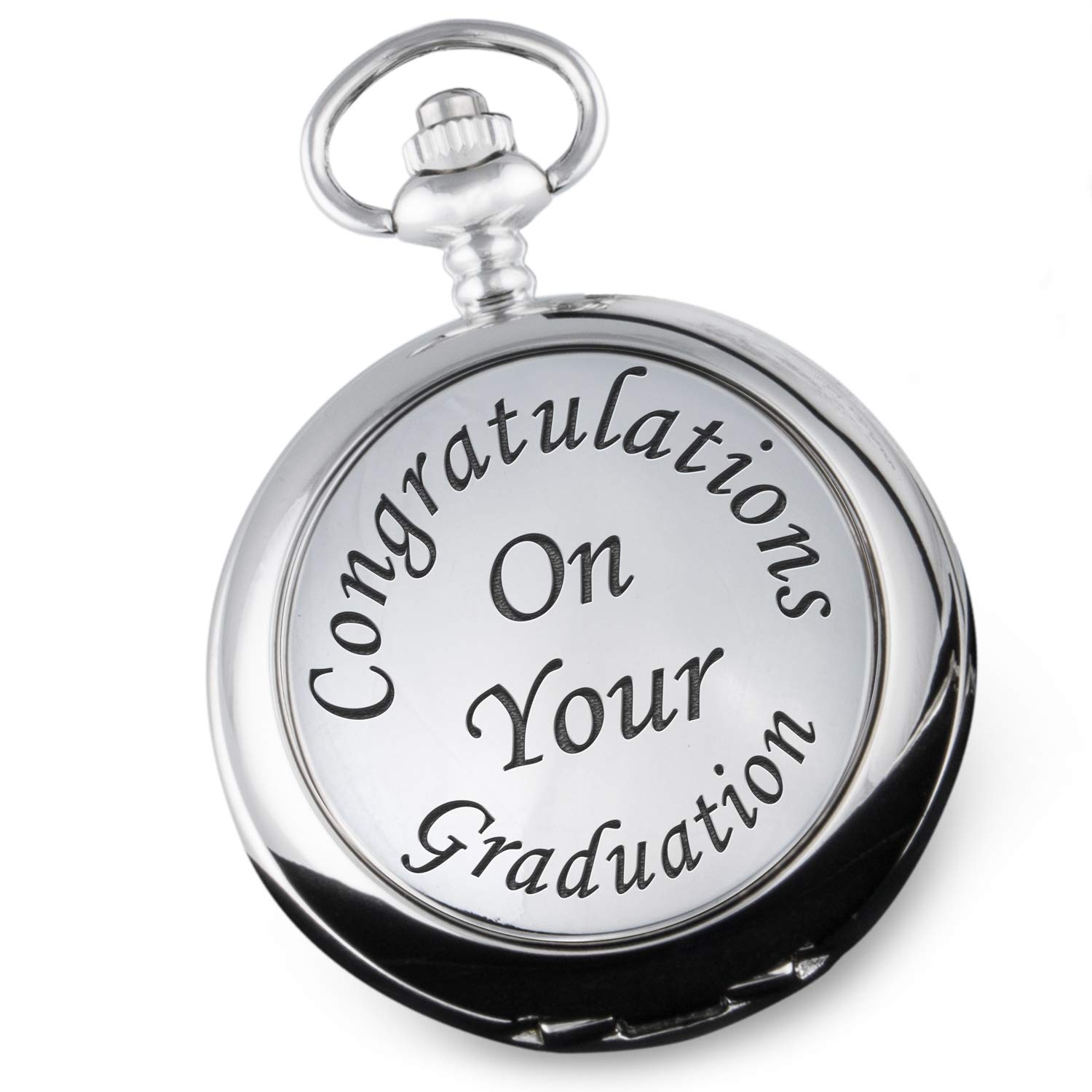 De Walden Mens Graduation Pocket Watch Gift Graduate Gifts for Him Son Brother