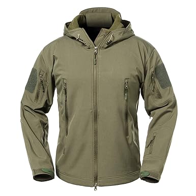 Amazon Com Refire Gear Men S Soft Shell Military Tactical Jacket - refire gear men s soft shell military tactical jacket outdoor camouflage hunting fleece hooded coat