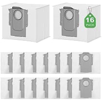 16 Pack Vacuum Dust Bags For Roborock S8/S7/Q Series Robot Vacuums - 3.6L Large Capacity, Multi-Layer Filtration, Compatible With Auto Empty Stations - View #13