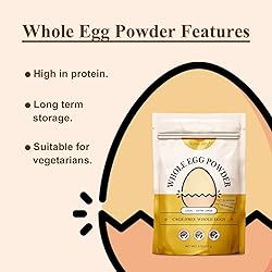 Orgnisulmte Whole Egg Powder, Fresh Pasteurized Egg