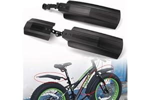 1 Pcs Bike Mud Guard Fat Tire Bike Mountain 26 Inch Bike Tire Snow Bicycle Bike Front Rear Mudguard Cycling Bike Fender for F