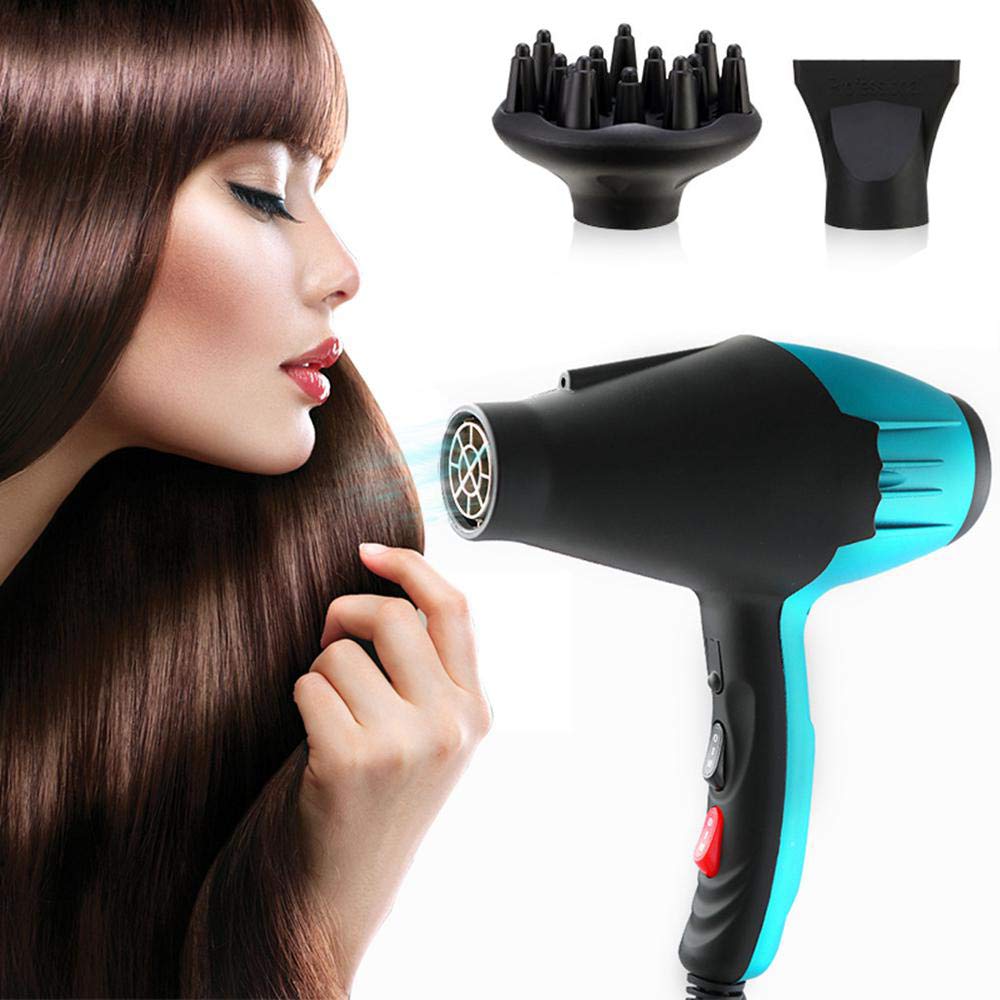 Ionic Hair Dryer 1800w Professional Blow Dryer With Diffuser
