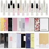 Dirstic 20 Piece Designer Fragrance Samples, Women's Designer Fragrance Sampler Collection, Luxury High-End Perfume Vials for Women, Mini Perfume Samples Gift for Girlfriend, Wife, or Mother