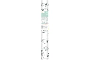My Mandarine - Graffy Roll for Colouring in Poster Paper - 90 g Rolls 5 m x 0.35 m - Suitable for Felt and Writing Pens - Pac