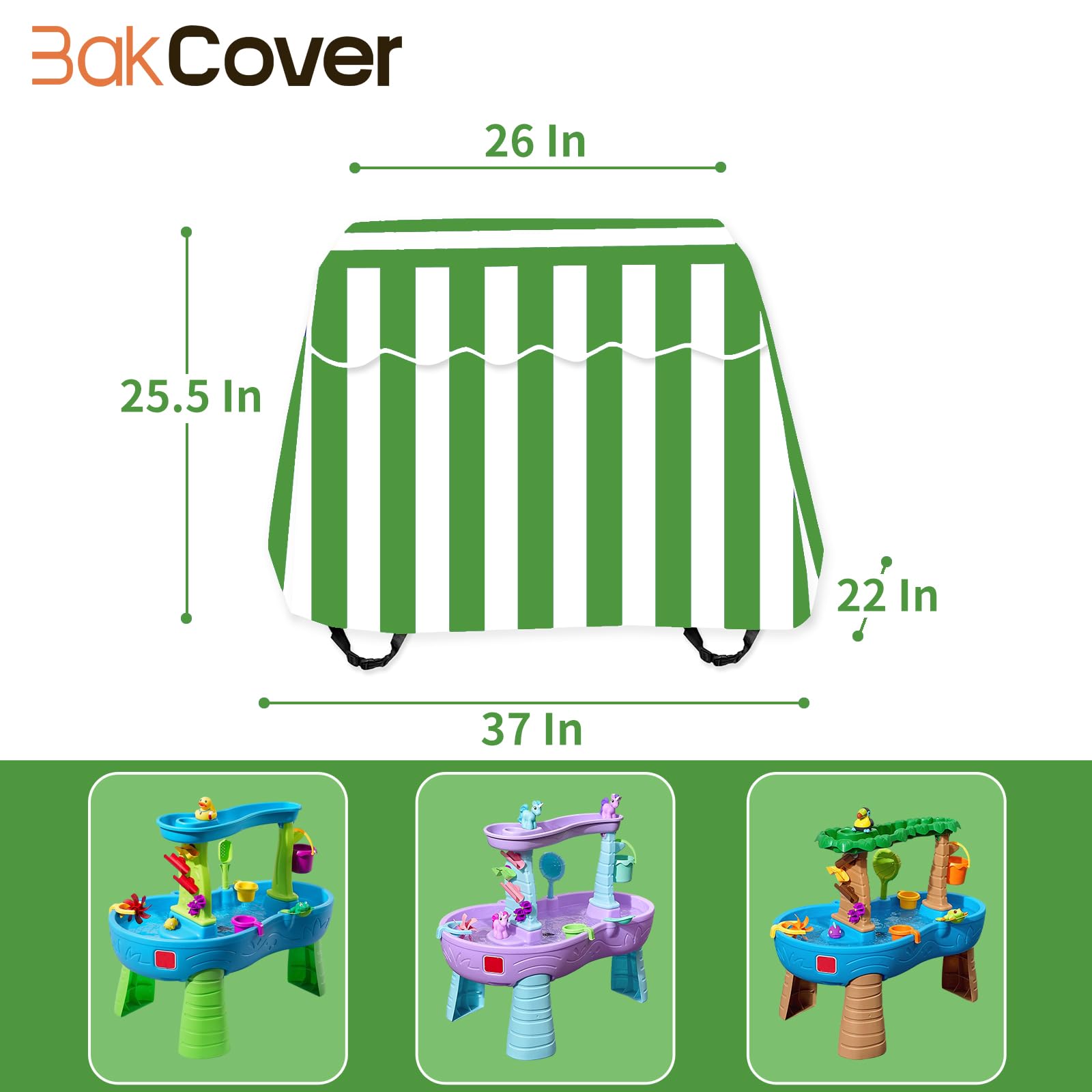 Water Table Cover Rain Showers Splash Pond Water Table, Water Table Cover for Water Table for Toddlers 1-3, Water Table Accessories for Outside Toys For Toddlers 1-3-Cover Only