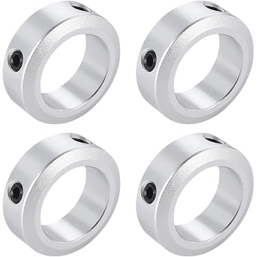 The Hillman Group 1/4 in. Double Split Shaft Collar (5-Pack) 883559 - The Home Depot