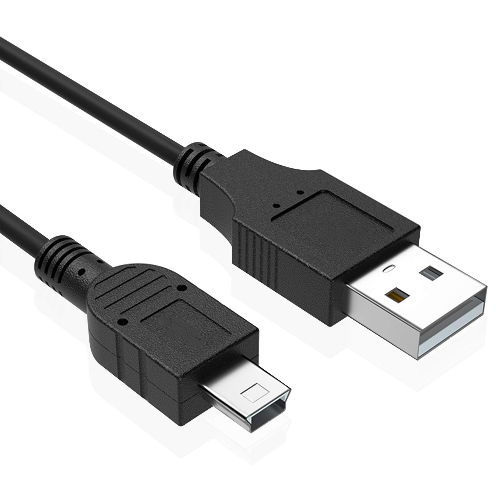 WZHENB Replacement Charger & Power Supply Cord for Leapfrog Kids Tablet, LeapPad 3, Platinum, LeapReader, Ultra Xdi, Ultra - 5 FT Black