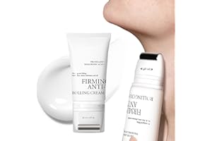 Anti-Wrinkle Firming Neck Cream, Firming & Tightening Super Neck Cream with Roller, Moisturizing Necks Creams for Crepey Skin