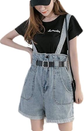 overall romper shorts