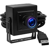 ELP 4K Mini USB Camera with 3.6mm Lens and 3840x2160 HD Resolution for MAC/Windows/Linux/Raspberry Pi