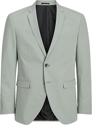 JACK&JONES JUNIOR Jprsolar Blazer Noos Jnr Giacca, Iceberg Green, 152 Bambini e Ragazzi
