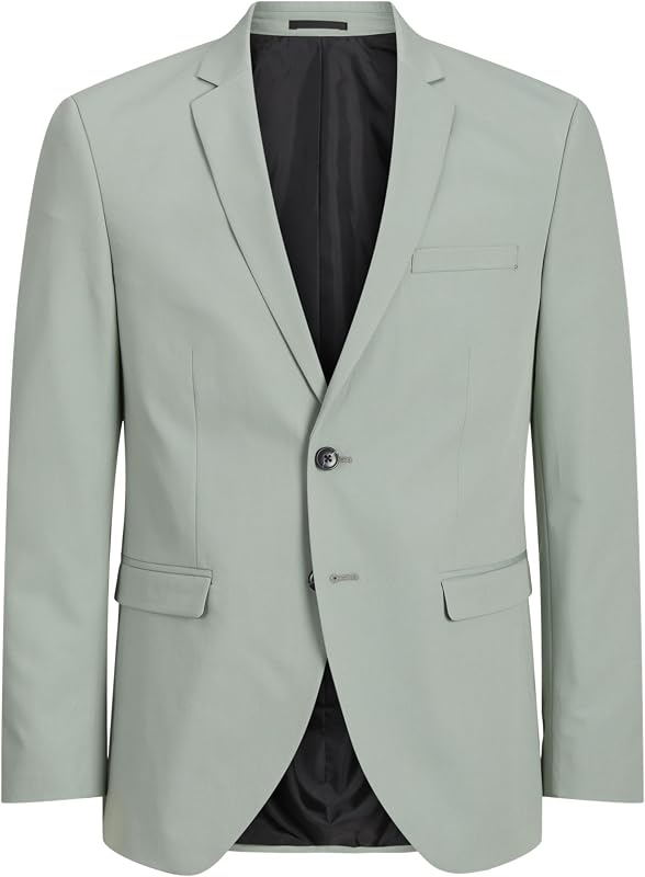 JACK&JONES JUNIOR Jprsolar Blazer Noos Jnr Giacca, Iceberg Green, 152 Bambini e Ragazzi