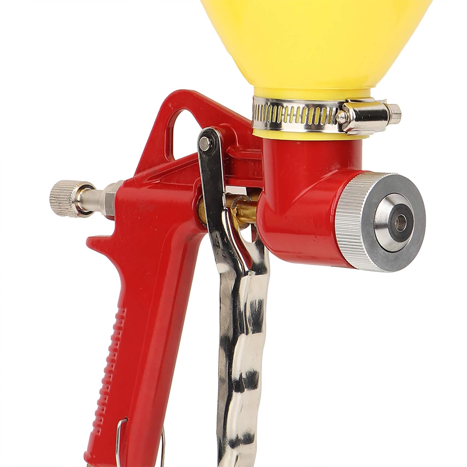 Spray Gun, 1/4In Ergonomic Handle Air Hopper Spray Gun, DIY Creation
