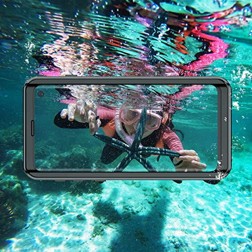 Samsung Galaxy S10 Waterproof Case, POTALUX S10 Case Built in Screen Protector 360° Full Body