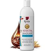 Kachita Spell Brazilian Keratin Hair Treatment, Professional Special Keratin Chocolate & Argan Oil Complex for Long Lasting Hair Straightening Treatment, Queratina Para Alisar el Pelo, 16 fl oz
