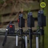 Saber Tackle S4 Wireless Bite Alarm Set 3 in 1 Carp Coarse Fishing view 4