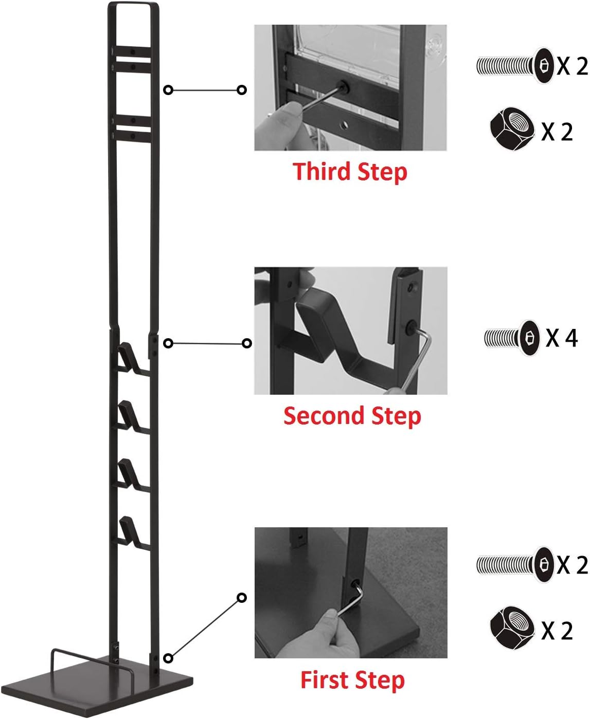 Tolhoom Storage Stand Dock Docking Station for Dyson V11 V10 V8 V7 V6 Cordless Stick Vacuum Cleaner, Stable Metal Storage Bracket Organizer Rack: Home & Kitchen