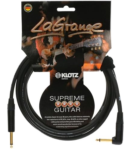 Amazon.com: Klotz LAPP0600 LaGrange Instrument Cable, Straight to