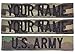 Custom Multicam / Scorpion / OCP Name Tape with Velcro US Army USAF 3pc set