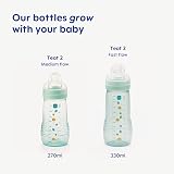 MAM Easy Active Bottles 2 Pack 330ml Fast Flow Teats Size 3 Iris view 6