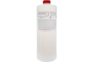 ALDON Innovating Science Laboratory-Grade Denatured Ethyl Alcohol, 95%, 1L (33.8 Ounces) - Not for Use on Body or Skin