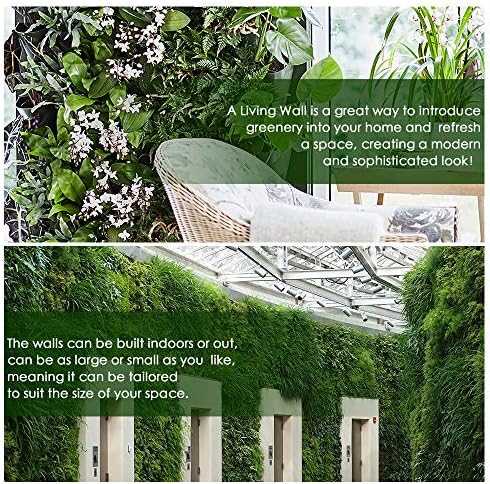 Homes Garden Self Watering Vertical Garden Planter Living Wall Indoor Outdoor Black 3 Pack 9 Pockets G V101d02 Us Buy Online At Best Price In Uae Amazon Ae