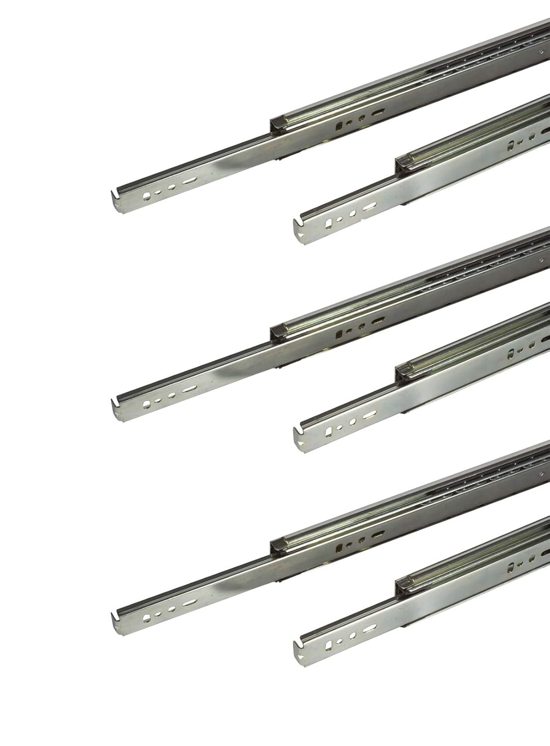 Hettich 921544400 Telescopic Channel 700 Mm Drawer Runner 3 Sets