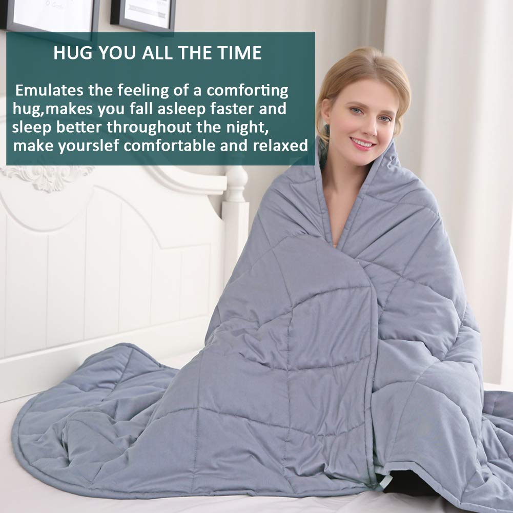 Weighted Blankets Amy Garden Boys Girls Weighted Blanket Adults And Kids Heavy Blanket 40x60 Inch 10 Lbs For 70 1 Lbs Individual Grey Home Kitchen