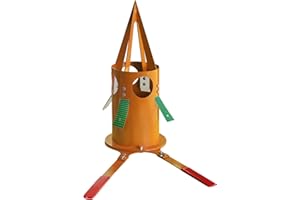 NULTRUMA Bulk Bag Unloader for Animal Feed, Grain & Fertilizer | FIBC Big Bag Dispenser | Heavy-Duty, Portable Tool for Farm,