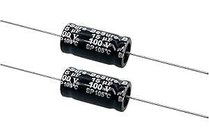 Cermant 2Pcs 100V 15uf Electrolytic Non-Polarized Crossover Capacitor Frequency Divider
