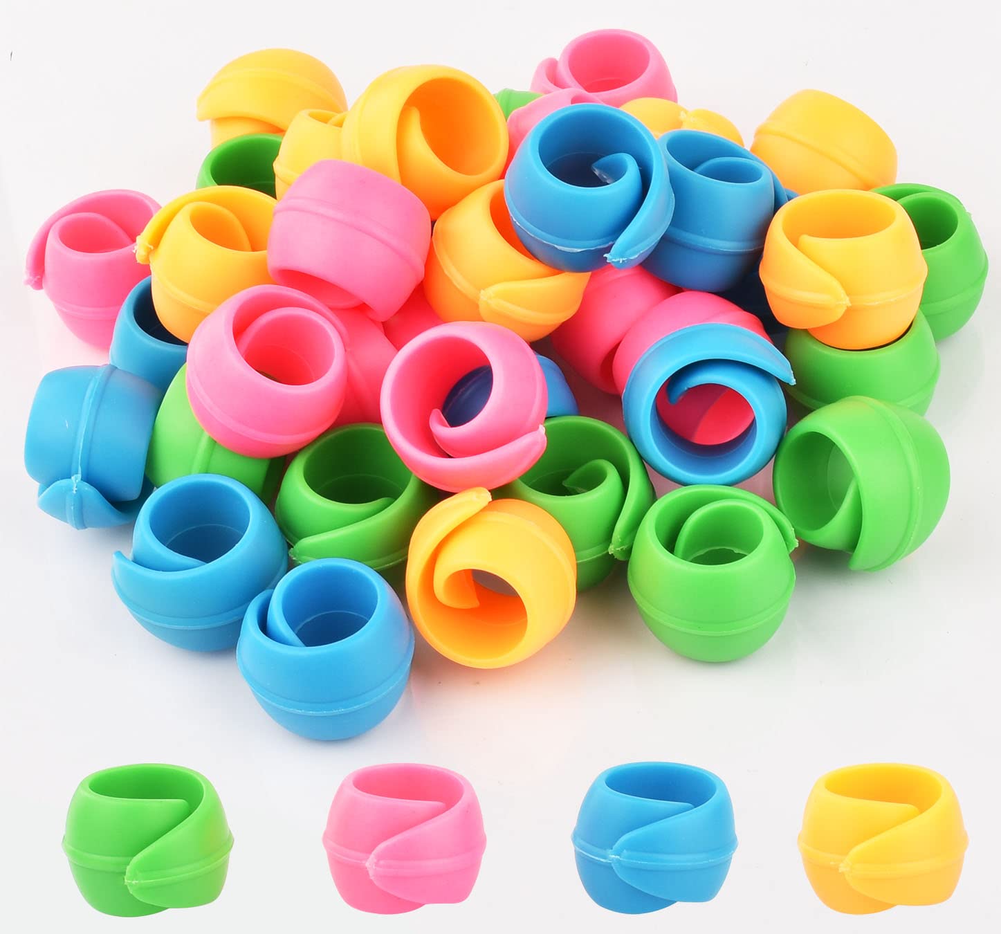 40 Pack Thread Spool Savers,Spool Huggers for Sewing Machine and Embroidery Machine.Prevent Thread Tails Spread Out No Loose Ends or Line Ends