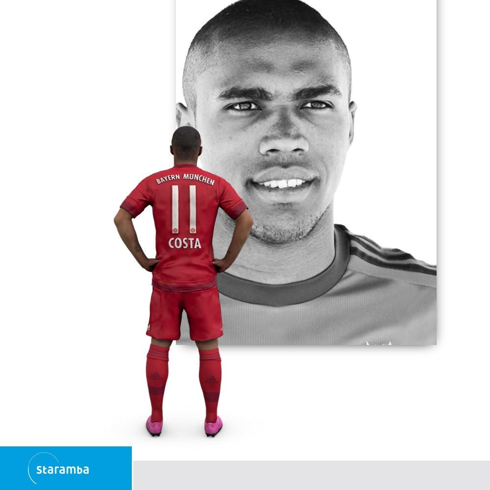 Staramba Douglas Costa 3d Figurine Fc Bayern Munchen Home 1 15 11 4 Cm Amazon Co Uk Kitchen Home