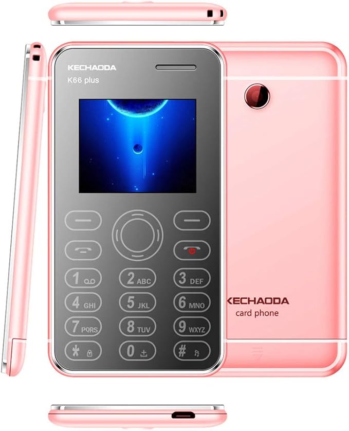 K66Plus UltraSlim Cell Phone Dual SIM Unlocked GSM Mini