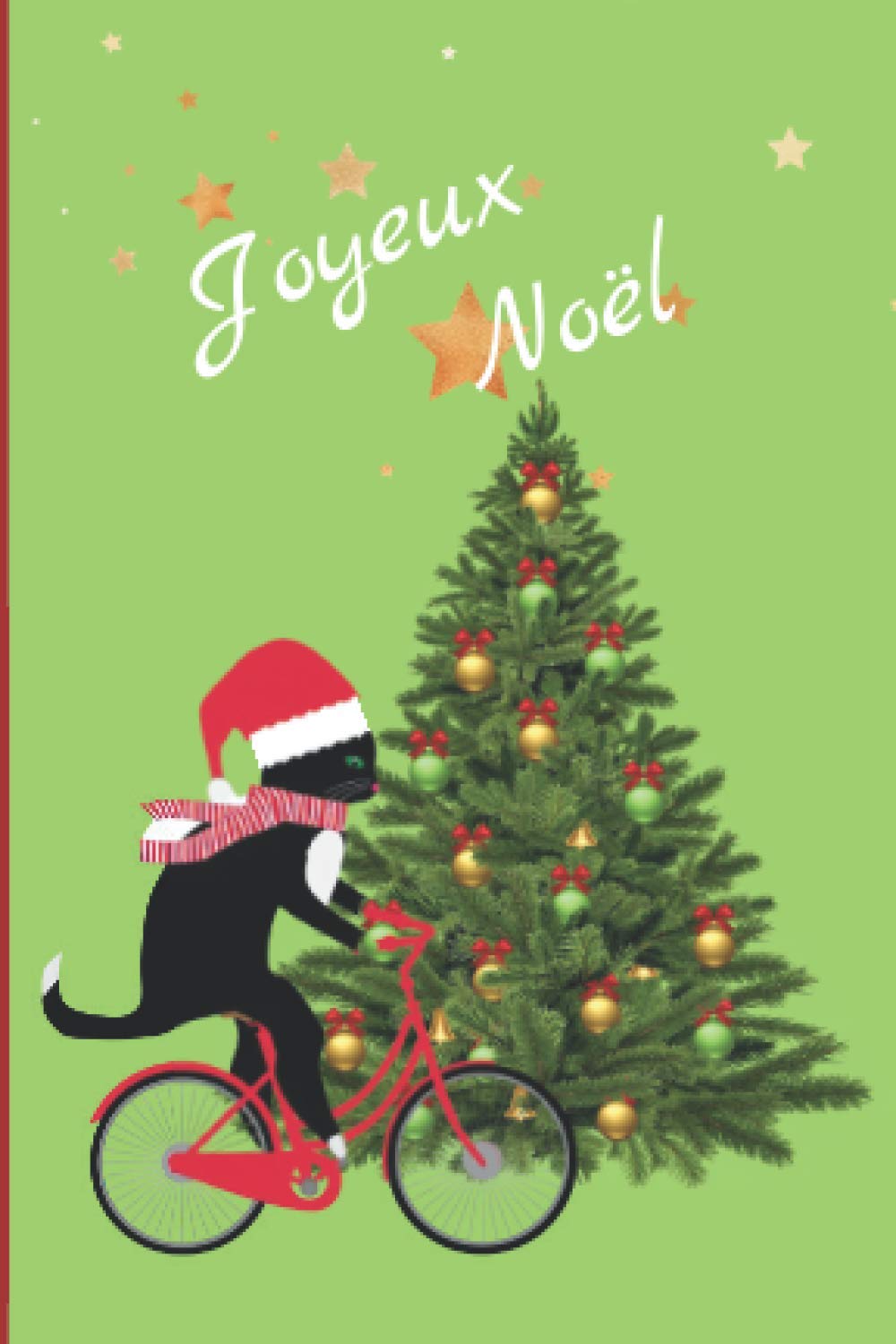 Carnet De Notes Joyeux Noel Chat Cette Annee Soyez Original Choisissez Le Carnet De Vœux Carnet De Poche Carnet Petit Format 80 Pages Taille 10 X15