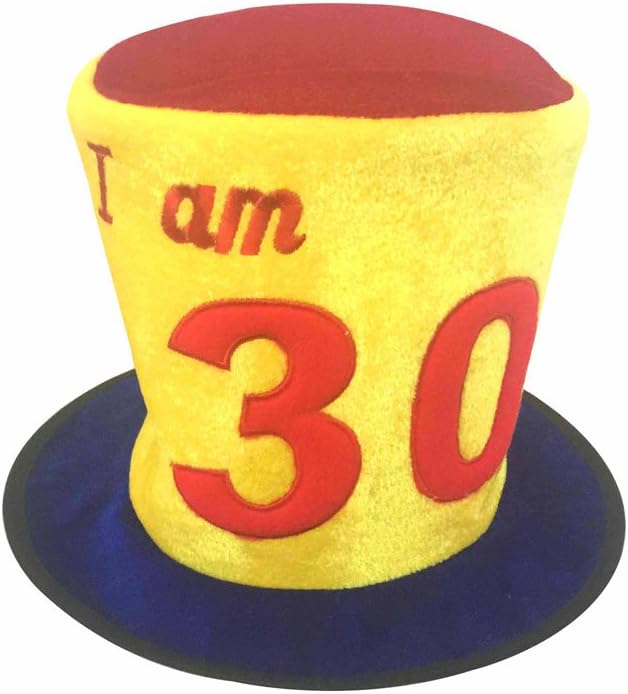 fabric birthday hat