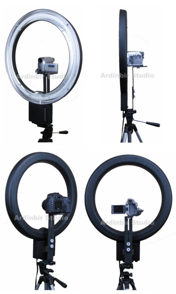 "Ardinbir Photography 500W 5400K Video Ring Light Lamp for Canon, Sony