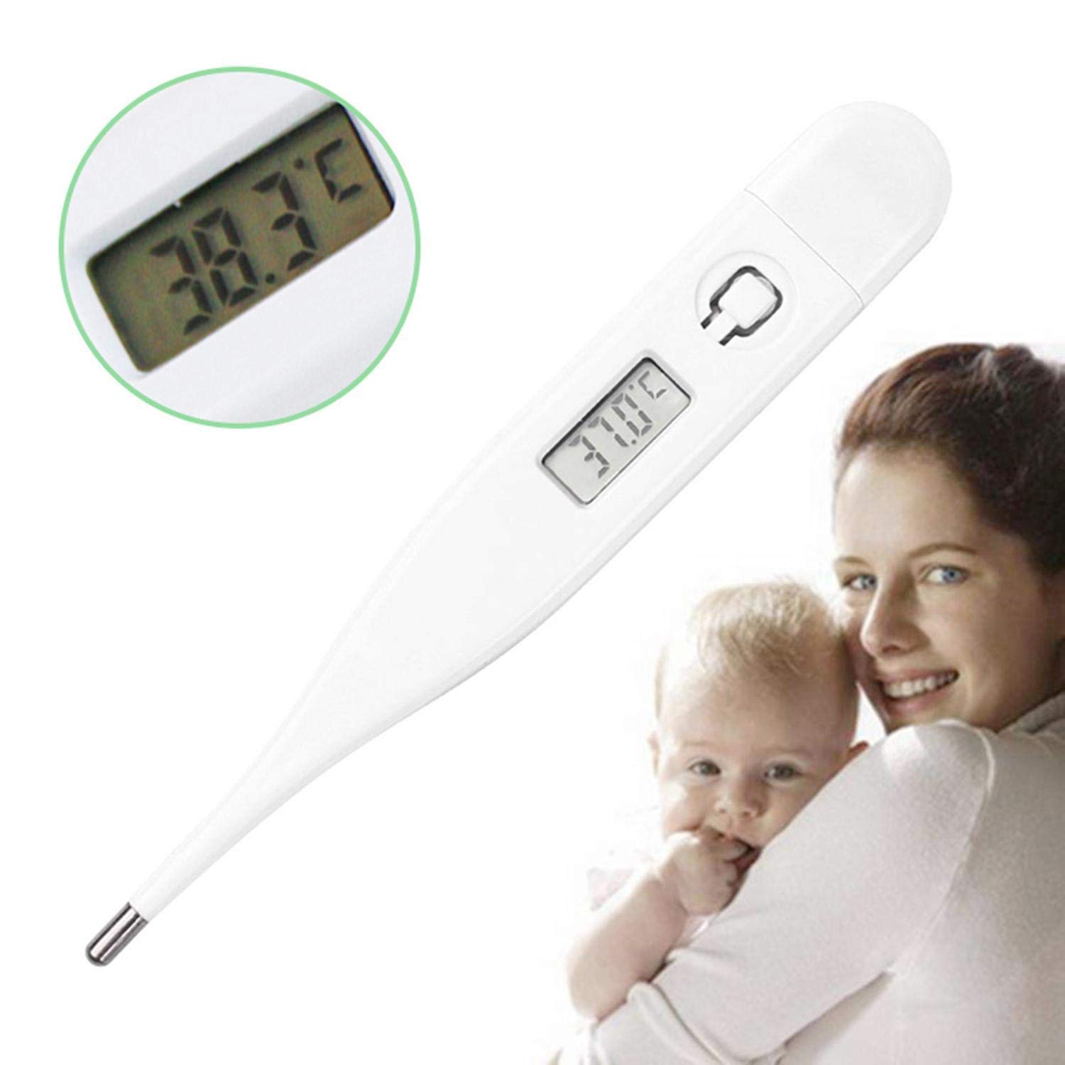 Kaimu Baby Digital LCD Thermometer Medical Child Adult Oral Temperature Measurement Thermometers