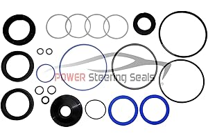 Power Steering Seals - Precision Fit Power Steering Gearbox Seal Kit | O-Ring And Sealing Kit for Jeep Wrangler 2007-2013| Complete Steering Parts Seal Replacement