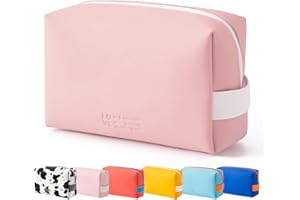 Prite Small Makeup Bag Travel Cosmetic Bag,lipstick pouch,Zipper Pouch,Great Gifts for Women,Waterproof Toiletry Bag Accessories Organizer Gifts(pink)