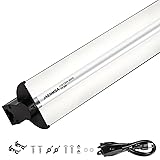 Jaenmsa T5 10.0 UVB Light Fixture for Reptiles, 8W