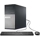 Dell Optiplex 9020 Mini Tower Desktop PC, Intel Core i7-4770-3.4 GHz, 32GB Ram, 1TB (1000GB) SSD Drive, WiFi, DVD-RW, Windows